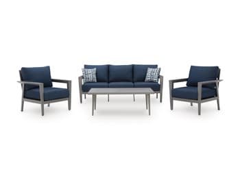 Sofa/Chairs/Table Set (4/CN)