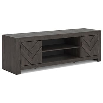 Cayboni - Large TV Stand with Fireplace Option